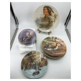 Bradford Exchange 6 plate series - "Messengers of