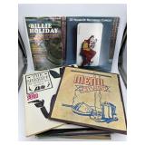 Record collection incl. Billie Holiday, Jazz,