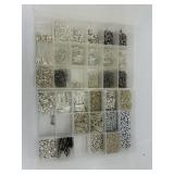 Two Divided Organizers with silver and gray