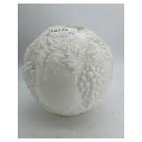 Milk glass grape parlor shade