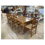 Pulaski Furniture dining table with additional