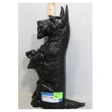 Cast metal Scottie Dog door stop