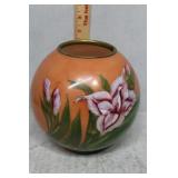Peach parlor floral iris lamp shade 6.75" H &