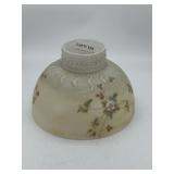 HP Floral Parlor lamp shade 7"