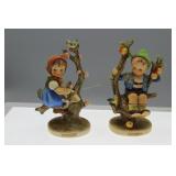 Early Hummel Apple Tree Boy & Girl