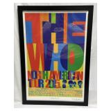 The Who North American Tour poster 2015 20" x 29"