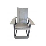 Amish Poly counter height contemporary chair light