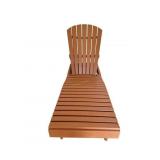 Amish poly High Roll Back Chaise lounge in Tudor b