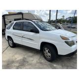 2002 Pontiac Aztek white suv VIN # 3G7DA03EX2S6037
