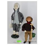 Two Byers Christmas carolers - Ghost of CHristmas