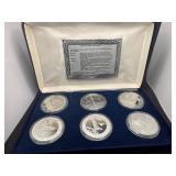 Americaï¿½s Space First Series 6 coin set
