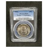 PCGS Graded 1951 Brookeï¿½s T. Washington Half