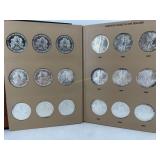 American Eagle Silver Dollar Album with 19 Silver