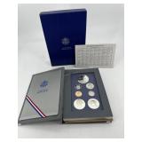 1986 US Prestige 7-coin Set w/ COA incl Liberty Si