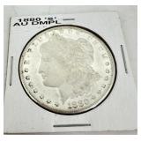 1990-S Morgan Silver Dollar w/ fabulous Detail ple
