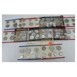Five Uncirculated US Mint Coin Sets: 1981, (2)1984