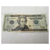 2017 US $10 Federal Reserve Star* Note Serial No.