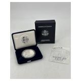 1995-P American Eagle Silver Dollar w/ COA - 1 tro