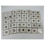 Thirty-Six Buffalo Nickels, Six Jefferson Nickels,