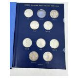 Liberty Walking Halves 1941-1947 Album w/ 13 Walki