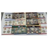 Six Uncirculated US Mint Coin Sets:(4)1990, 1992,