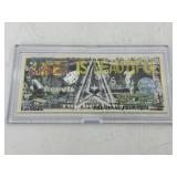 Space Is Beautiful Celebrity Icon Pop Art $2 Bill