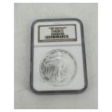 1990 NGC Graded MS69 American Eagle Silver Dollar
