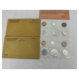 1962-P.C. & 1964-P.C. US Mint Coin Sets from Treas