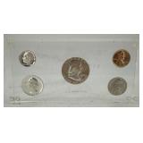 1963 US Proof Set Encased w/ "The First National B