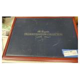 Presidential Coin Collection w/ COA 24kt gold