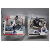 Two NHL Figures NIP incl Curtis Joseph & Vancouver