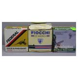 Three Boxes of 12 ga 2.75" Assorted Ammo incl Fede