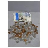 Foreign Currency mostly Cayman Islands and one Rus