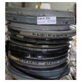 Stack of Vintage Movie Reels