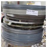 Stack of Vintage Movie Reels