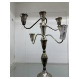 Four-Tier Weighted Sterling Convertible Candelabra