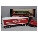 Large Scale Tractor Trailer Coke Diecast & Racing