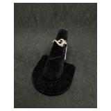 22kt Gold & diamond Ring Size 4.5 - 3.3 gtw