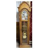 Outstanding Ridgeway Grandfather Clock w/ key - 7