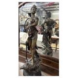 33" Mythological Goddess Diana Victorious Bronze o