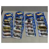 20 Hot Wheels cars NIP: JcPenny, ShopRite, Pep