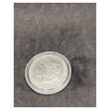1878 Morgan silver dollar