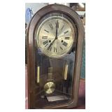 Waltham 31-Day Chime Wall Clock w/ key - 12.5" x 5