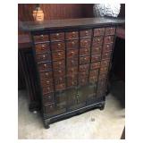 Asian multi drawer cabinet 31ï¿½w x 38ï¿½h x 11ï¿½d