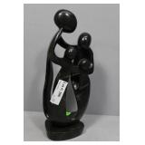 Family of Four Embracing Figurine by J. Mapako