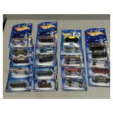 20 Hot Wheels blister pack cars: Albertsons,