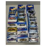 20 Hot Wheels cars in blister pack: Metal