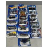 20 Hot Wheels in original pack:  Albertsons,