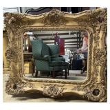 Elaborately Sculpted Ornate Mirror - 49" x 43" x 6