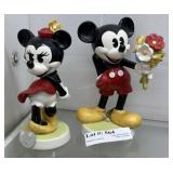 Two Walt Disney Mickey and Minnie Mouse Goebels